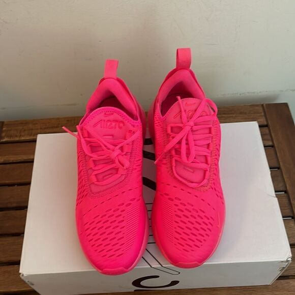 Nike Air Max 270 Hyper Pink US Women Size 6.5/UK 4/EU 37.5 (FD0293-600) - Picture 6 of 13
